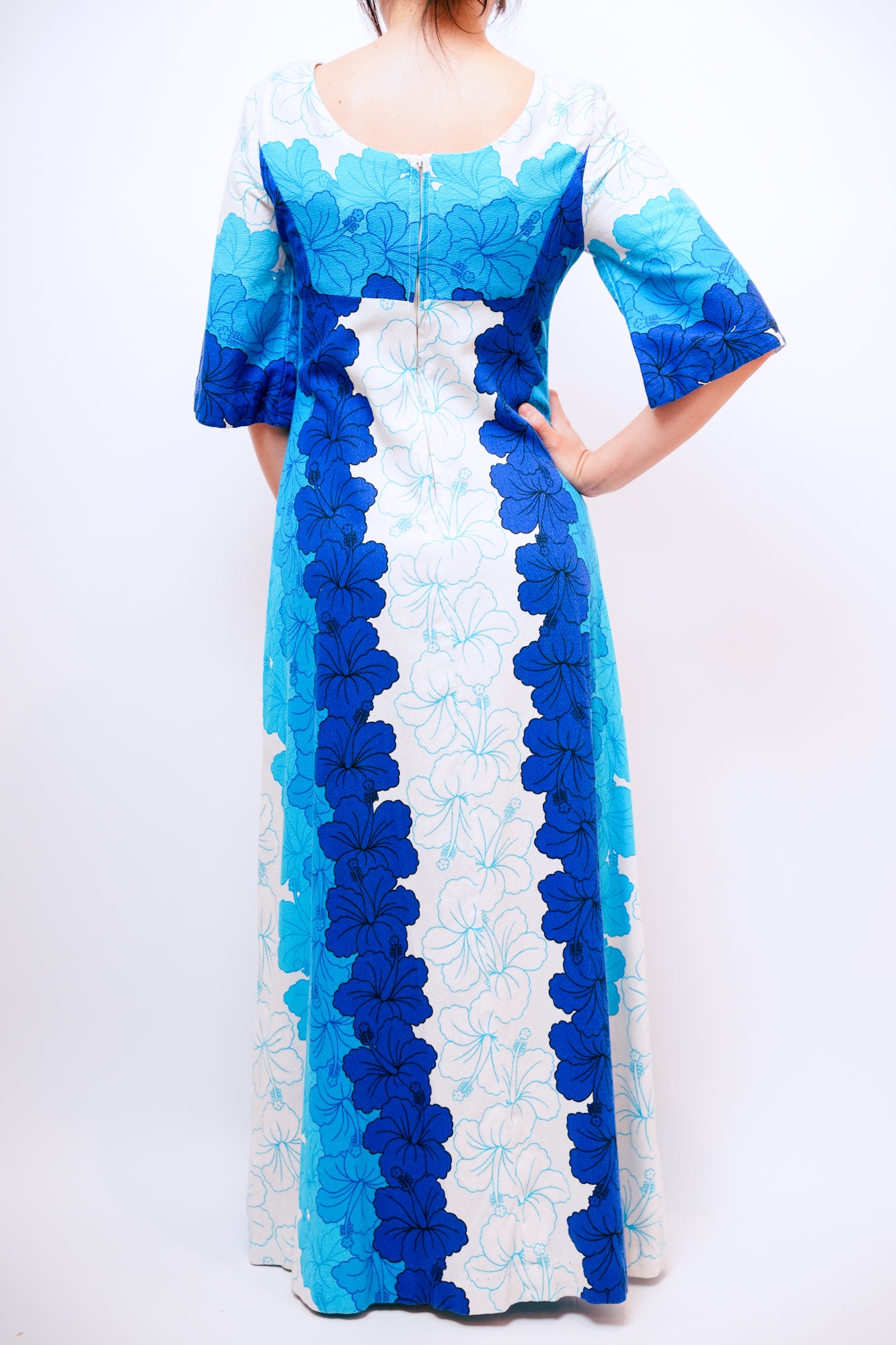 1960s Ui Makai Cotton Mu'umu'u