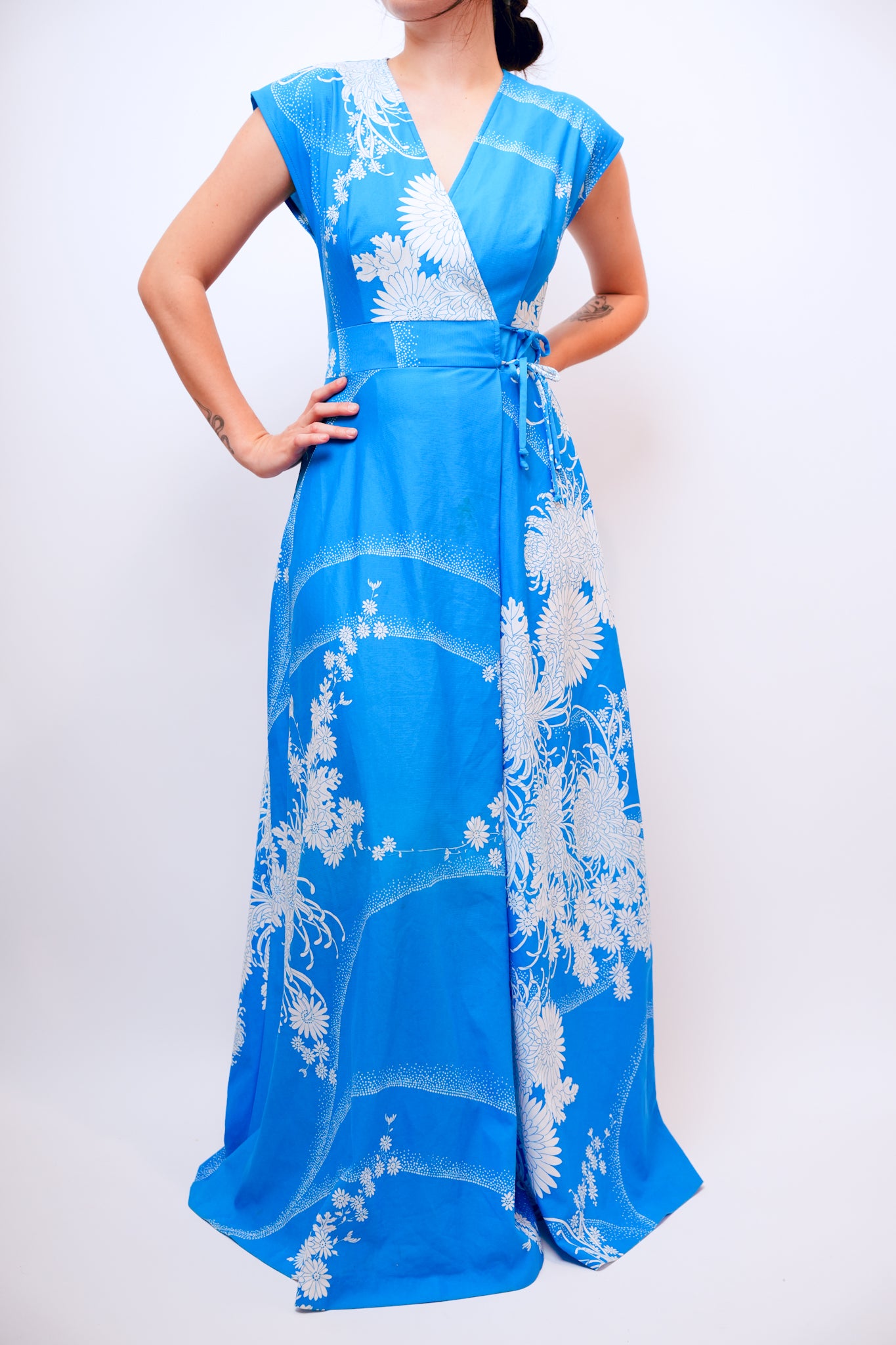 1960s Malihini Hawaii Liberty House Aloha Dress