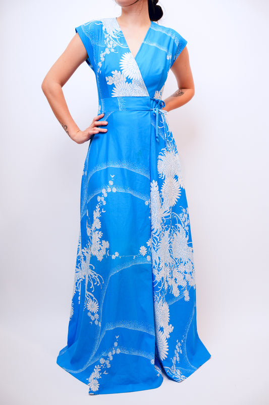 1960s Malihini Hawaii Liberty House Aloha Dress