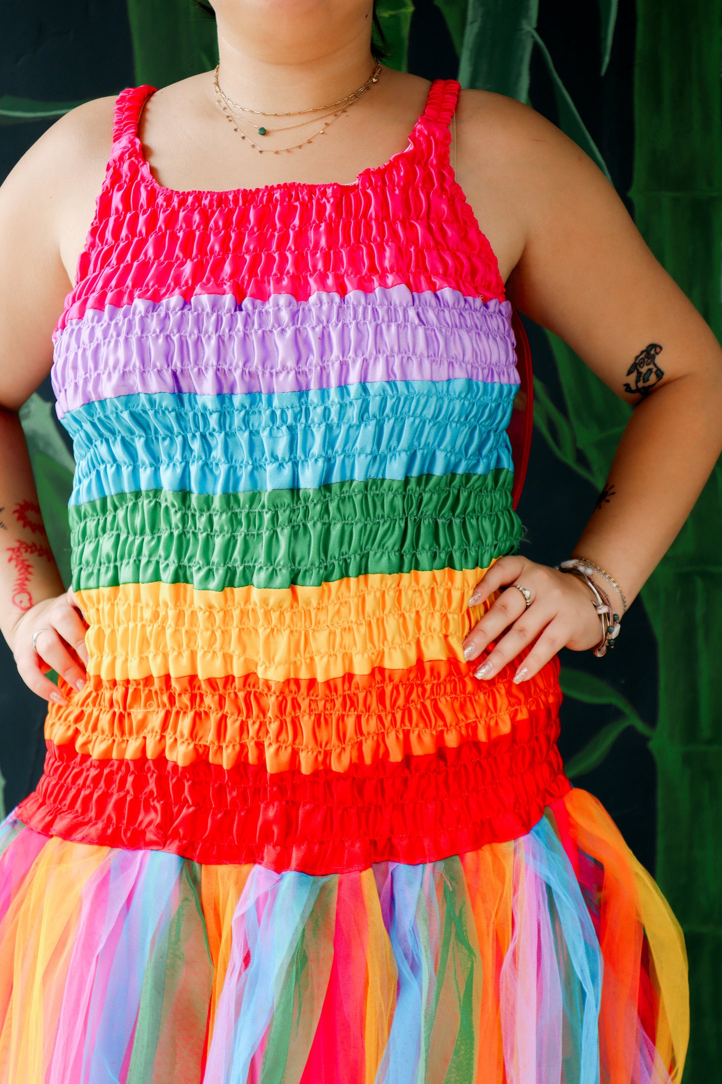 Handmade Rainbow Fairy Costume