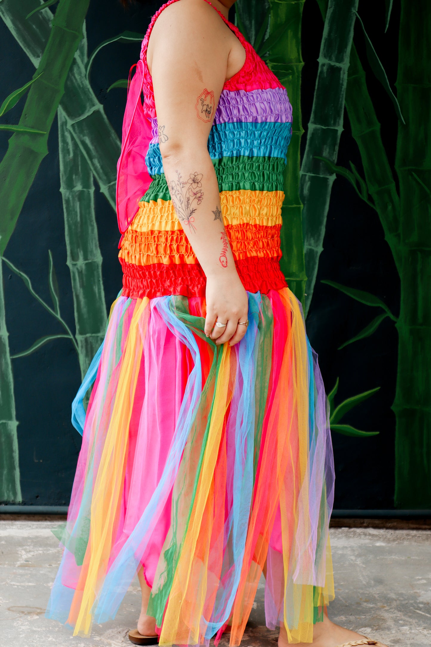 Handmade Rainbow Fairy Costume