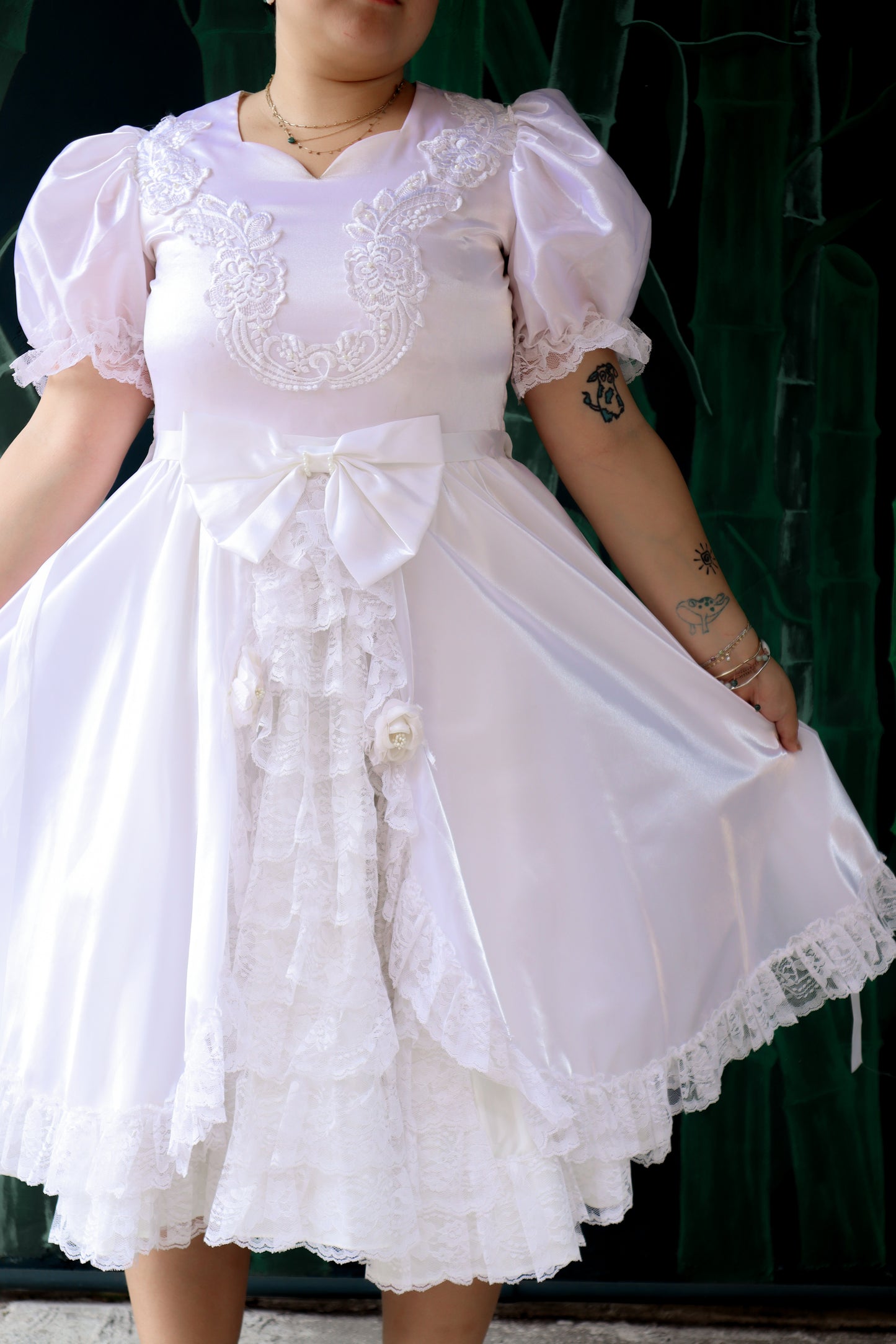 1980s Perfectly Poofy Wedding Dress