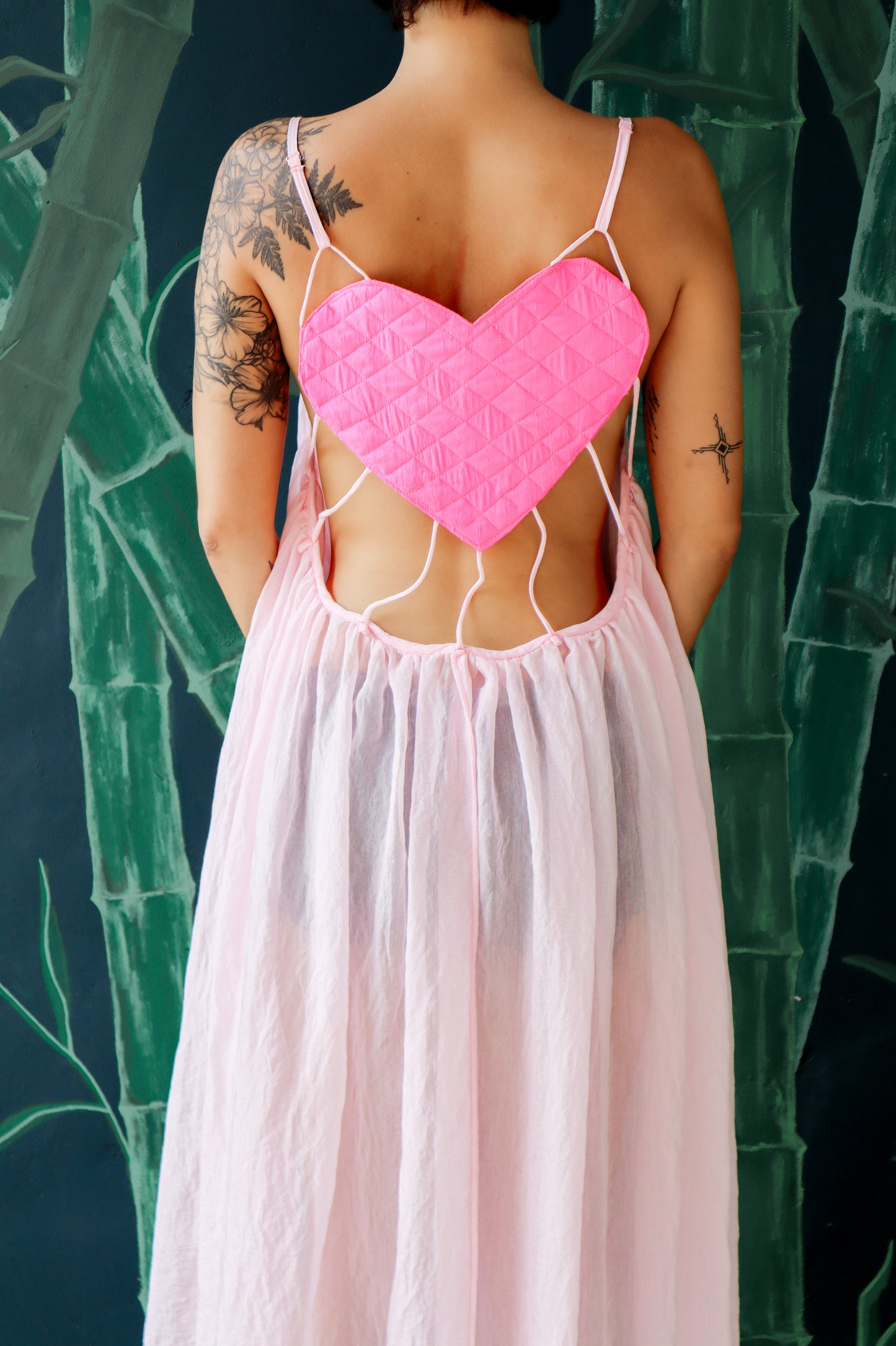 Handmade Heart Dress by Caramiya