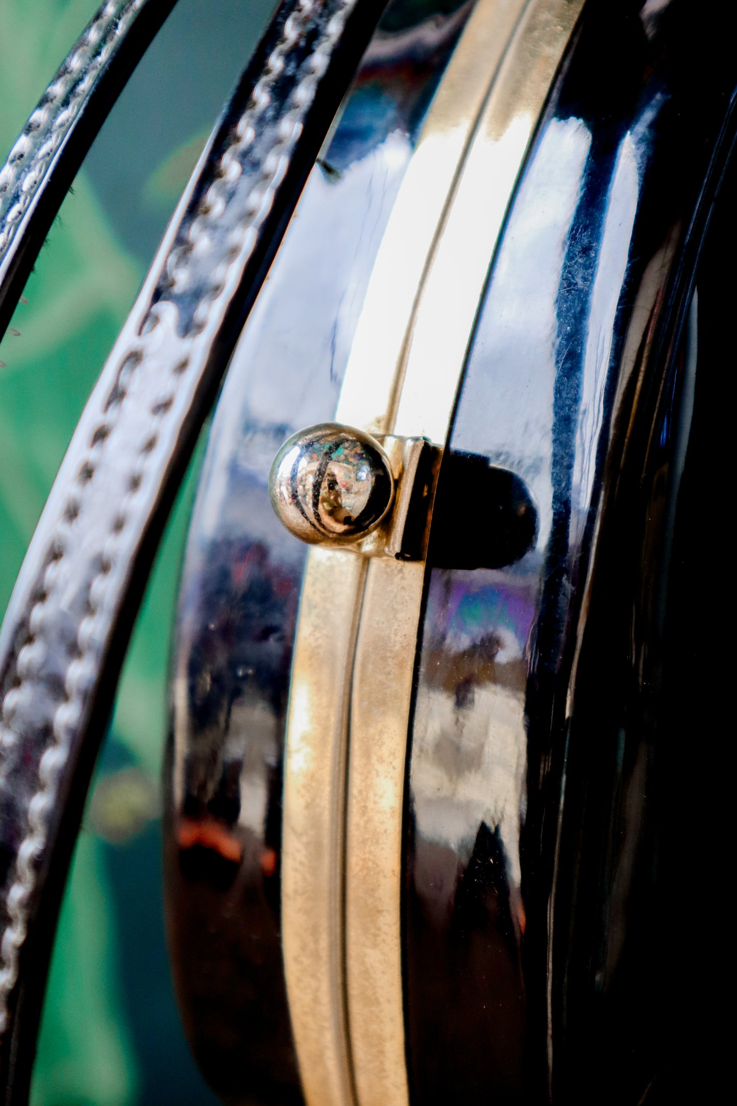 Vintage Patent Leather Handbag