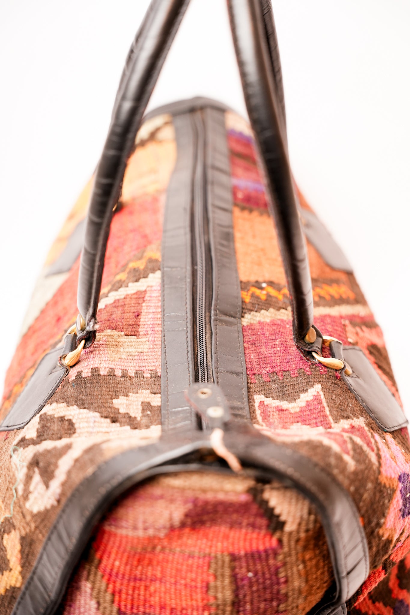 Woven Handcrafted Weekender Tote