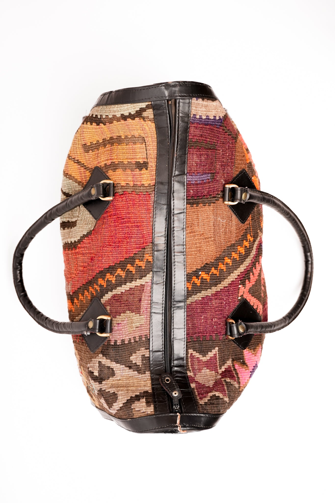 Woven Handcrafted Weekender Tote