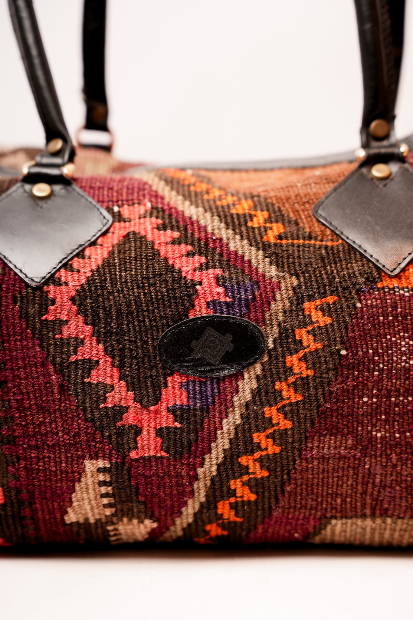 Woven Handcrafted Weekender Tote
