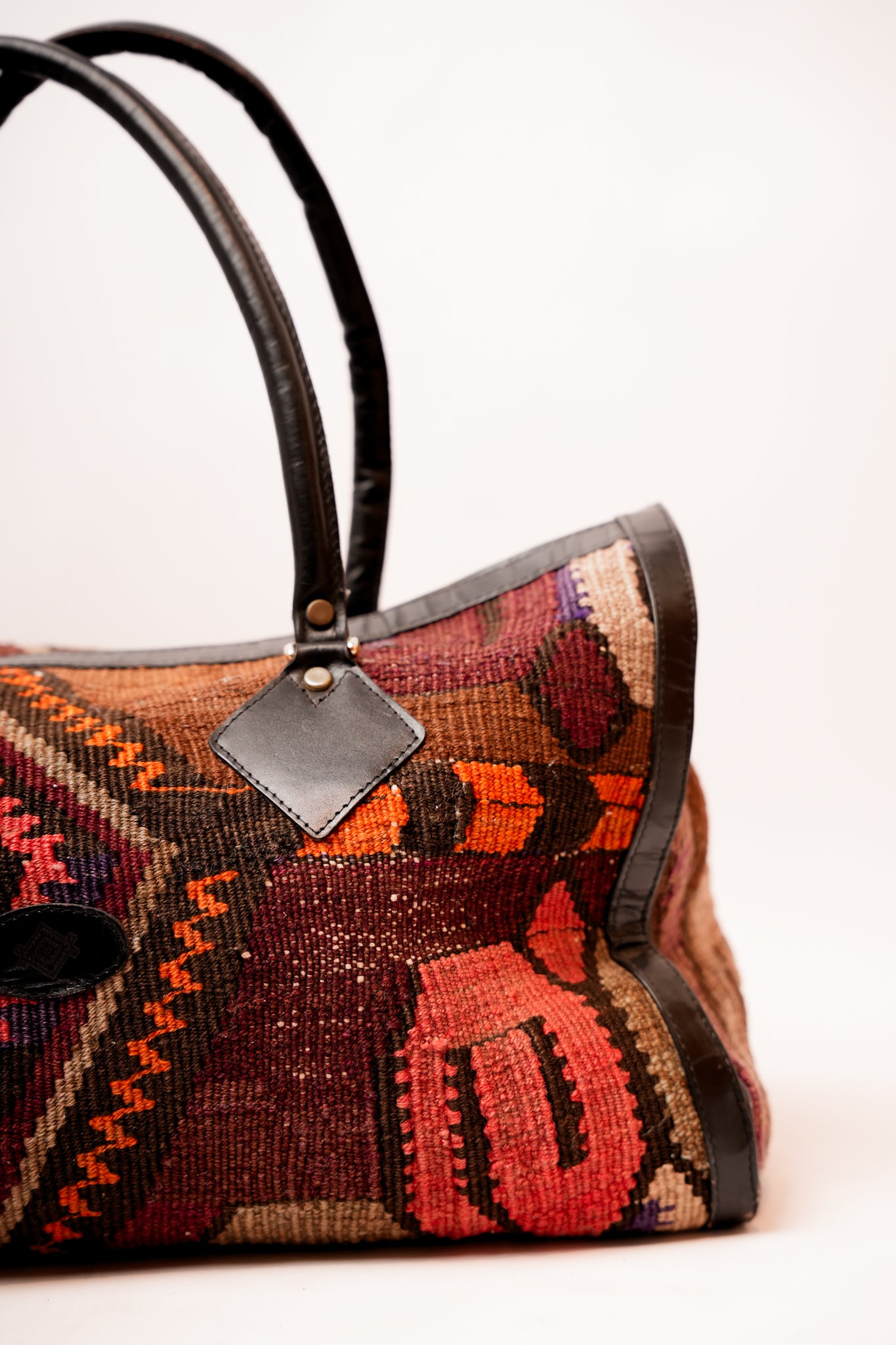 Woven Handcrafted Weekender Tote