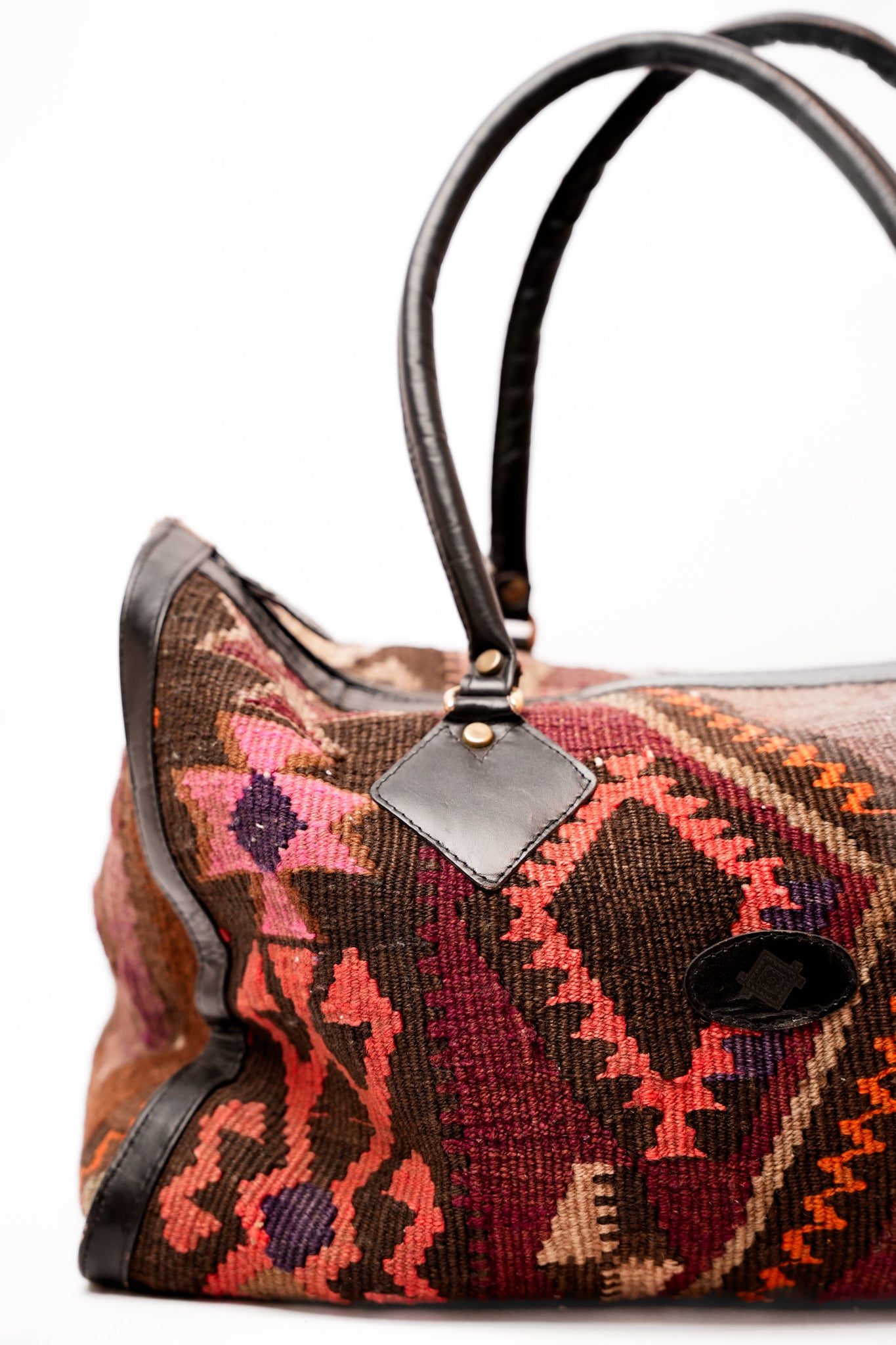 Woven Handcrafted Weekender Tote