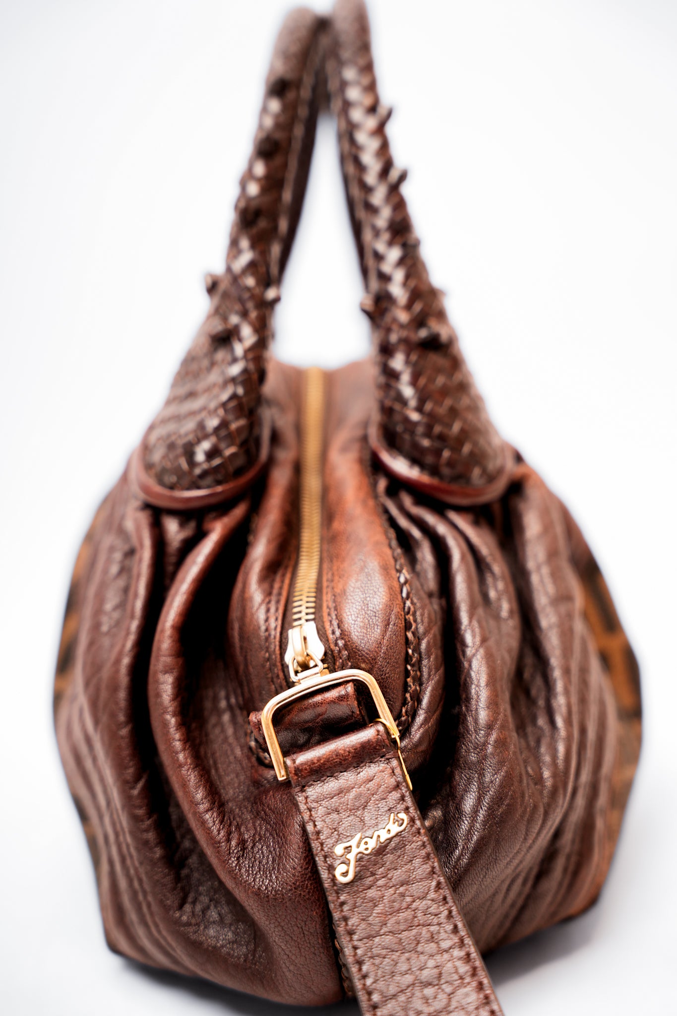 Fendi Tobacco Baby Spy Bag