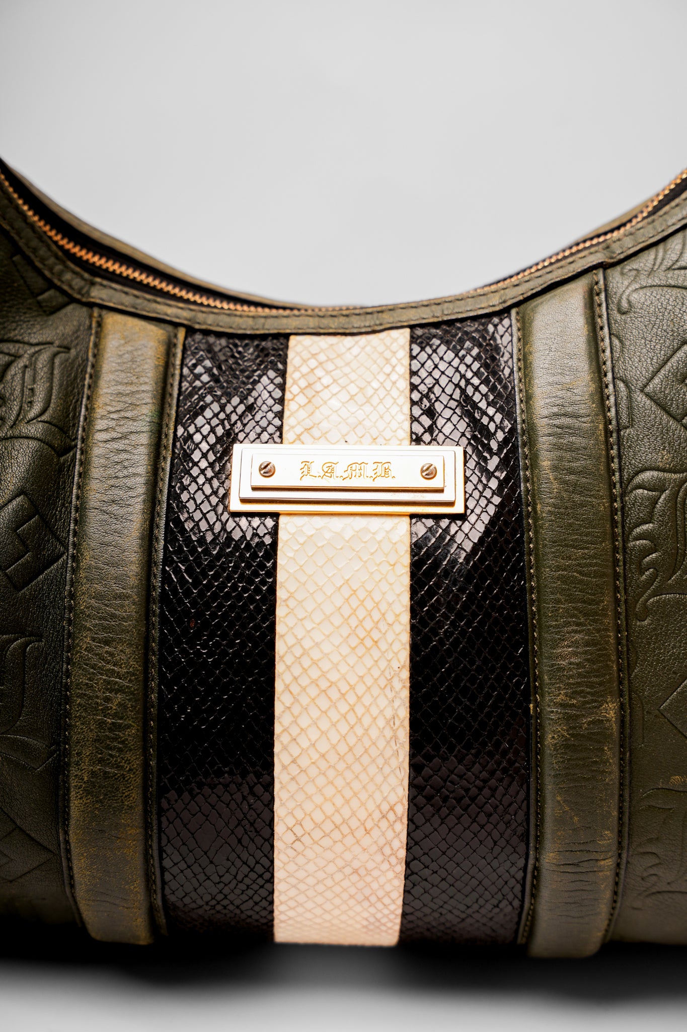 Y2K L.A.M.B Bag Leather Patina