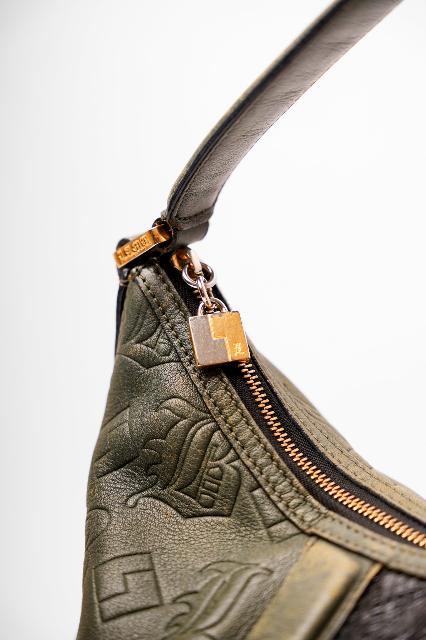 Y2K L.A.M.B Bag Leather Patina