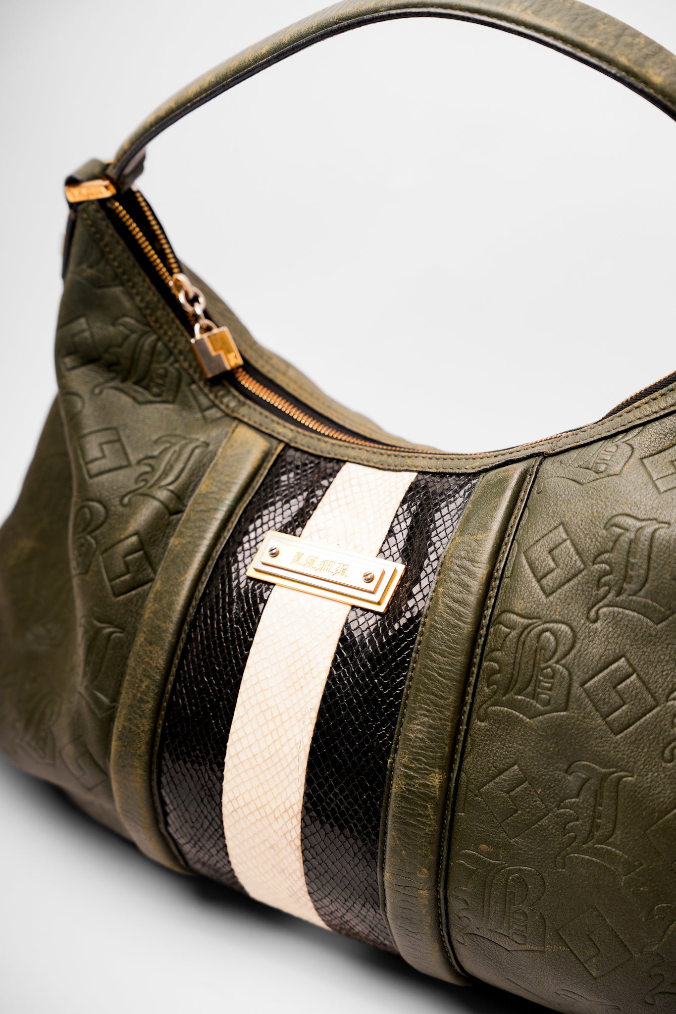 Y2K L.A.M.B Bag Leather Patina