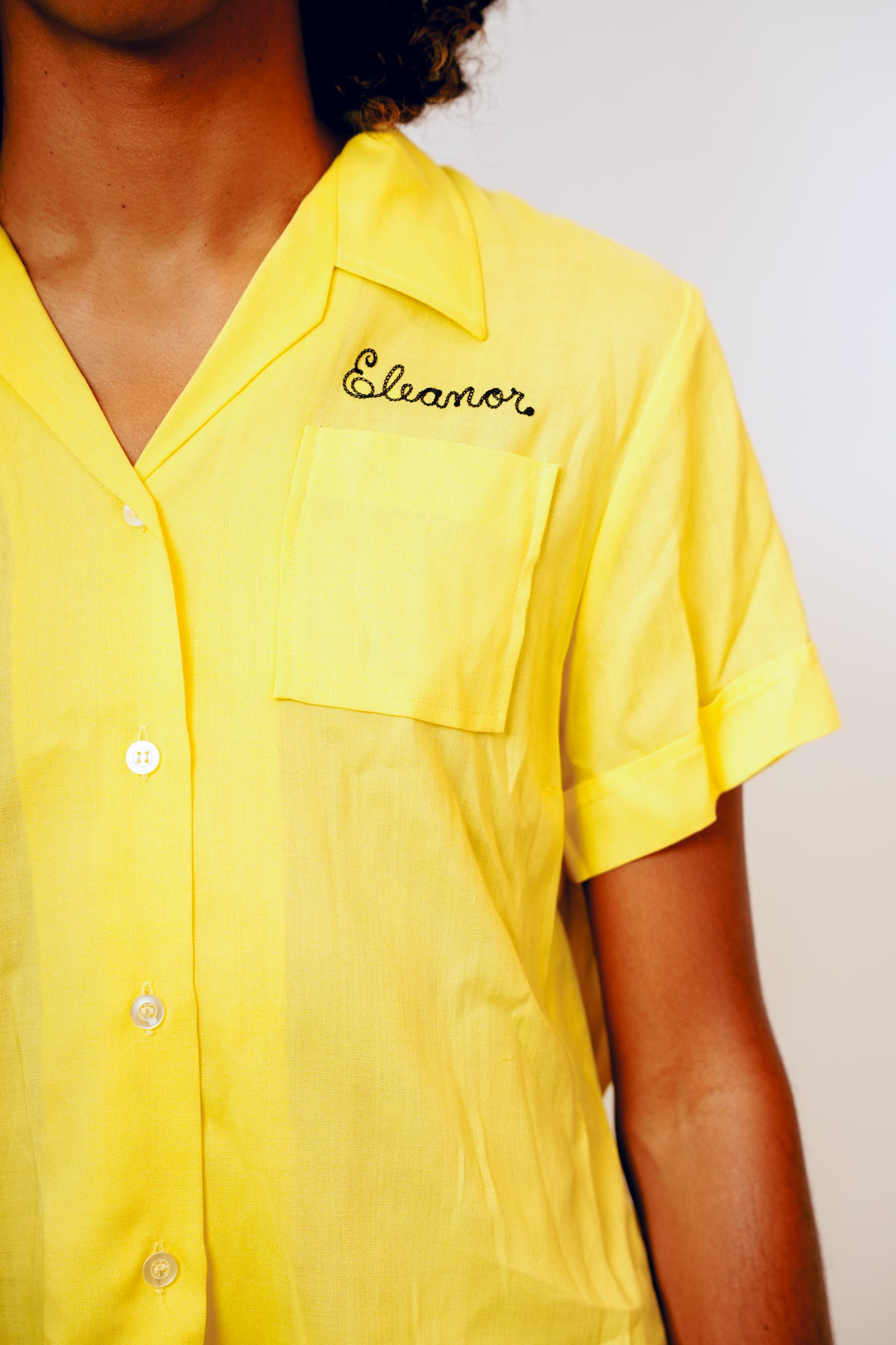 Auntie Eleanors Vintage Carmack Insurance Bowling Shirt