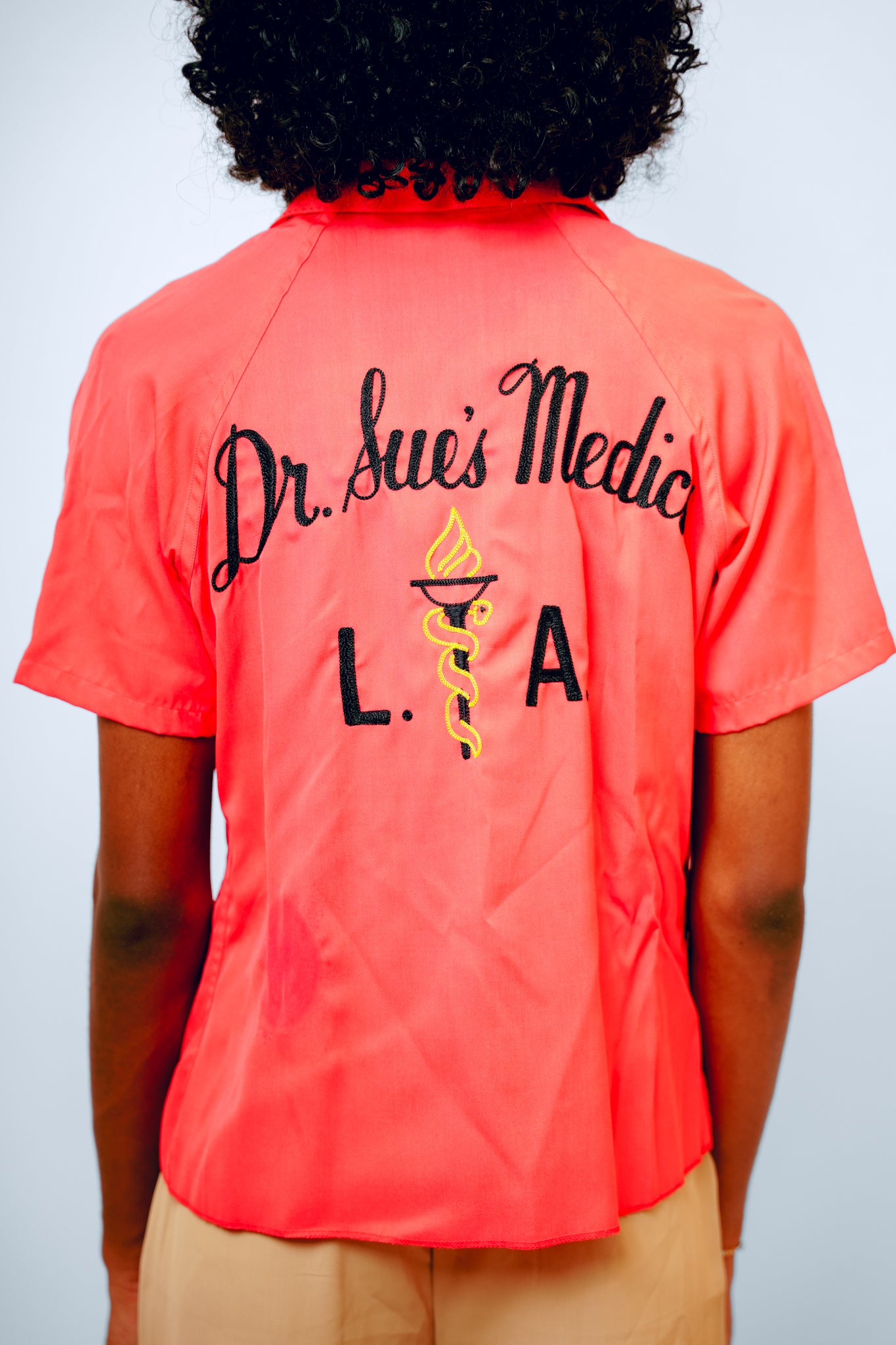 Auntie Eleanors Red Vintage Bowling Tee