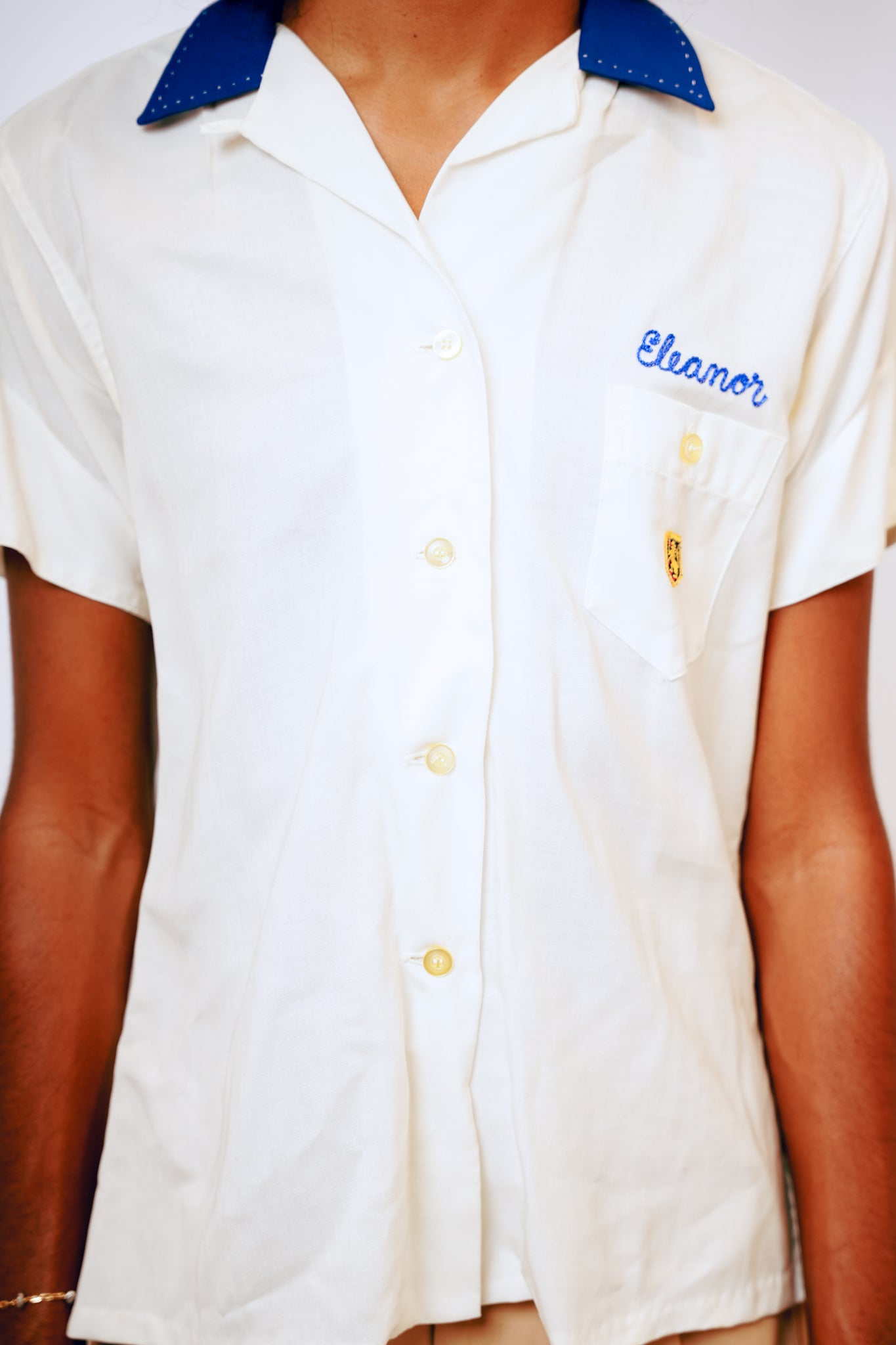 Auntie Eleanor's 1950's Bowling White Tee