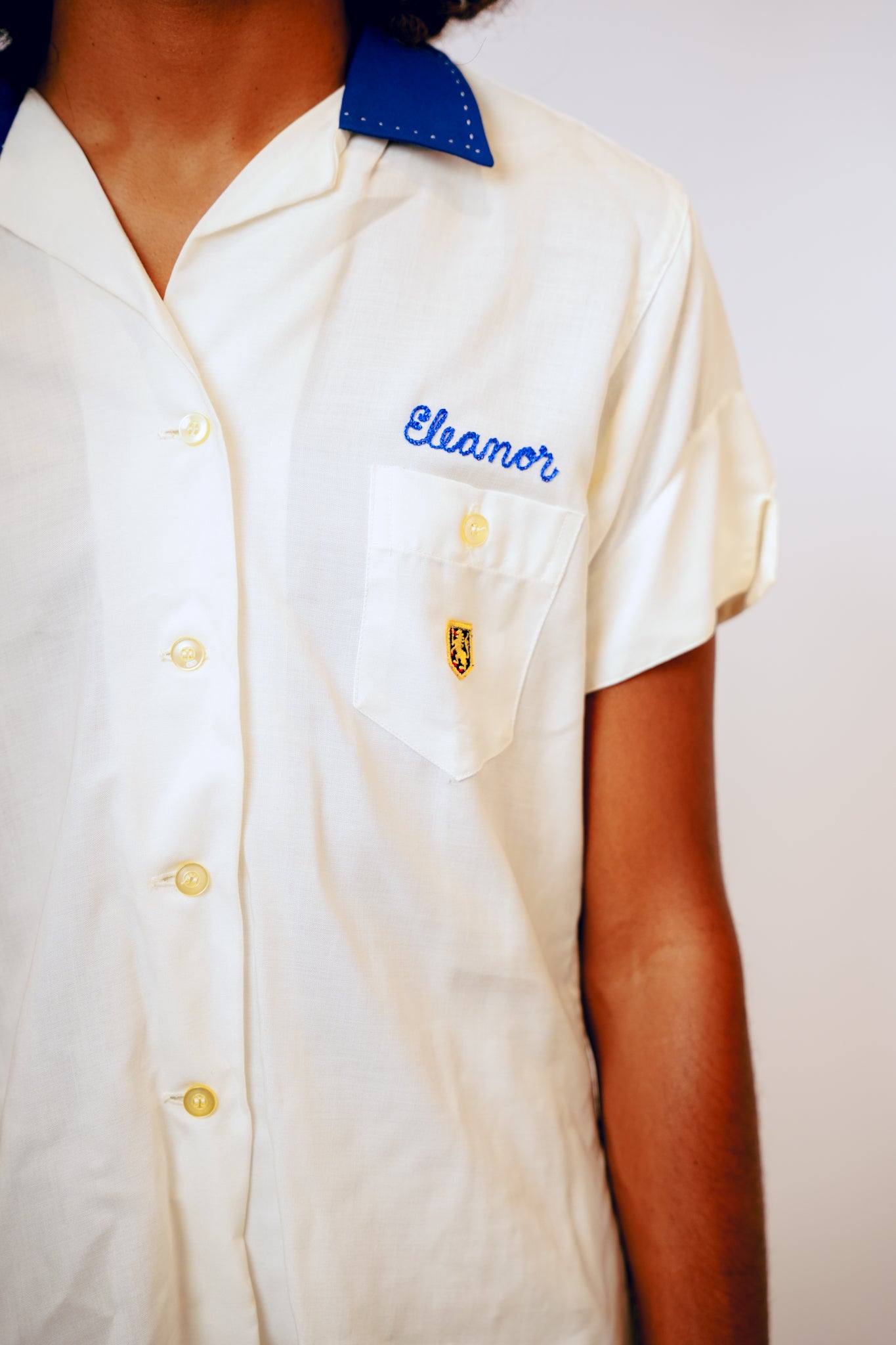 Auntie Eleanor's 1950's Bowling White Tee