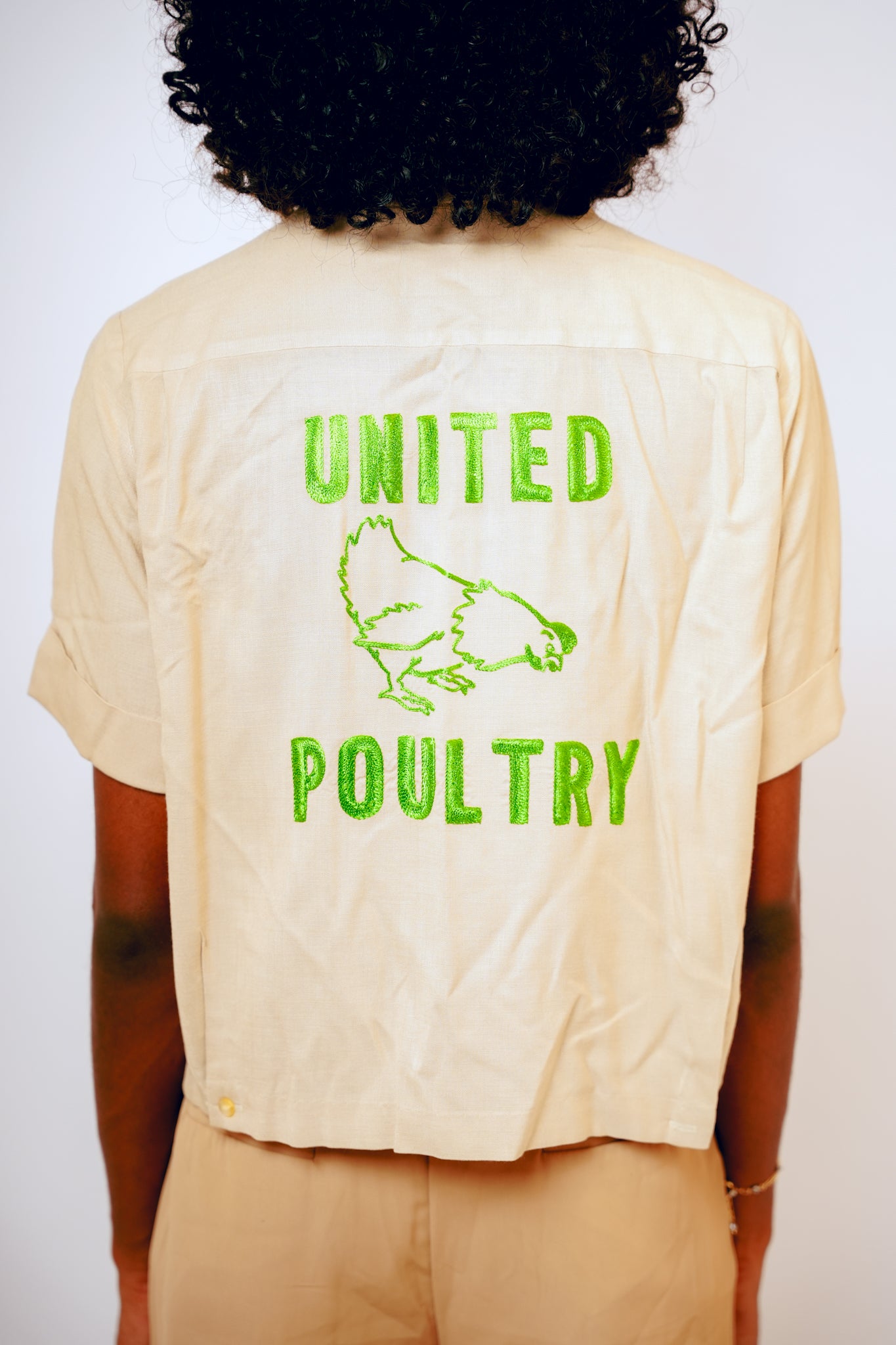 Auntie Eleanors Vintage United Poultry Bowling Tee