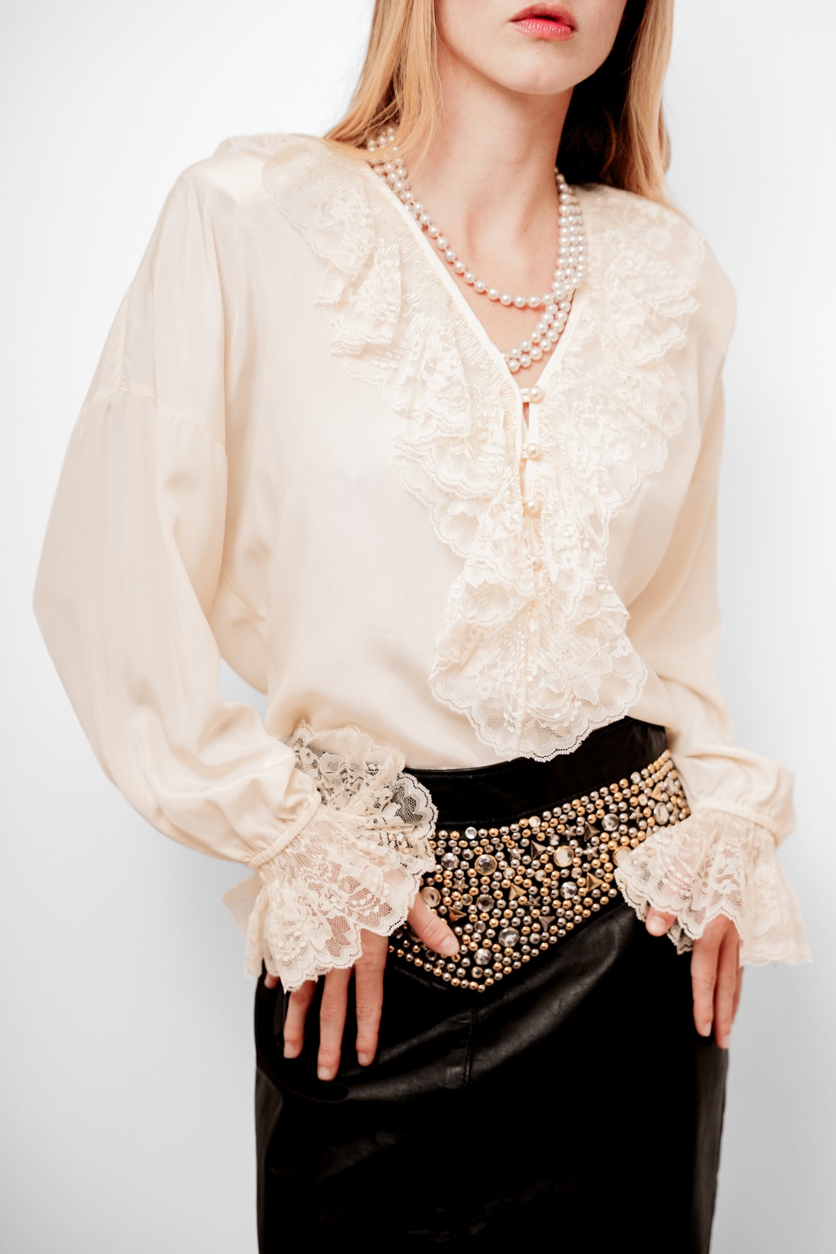 1980s Casual Corners Blouse