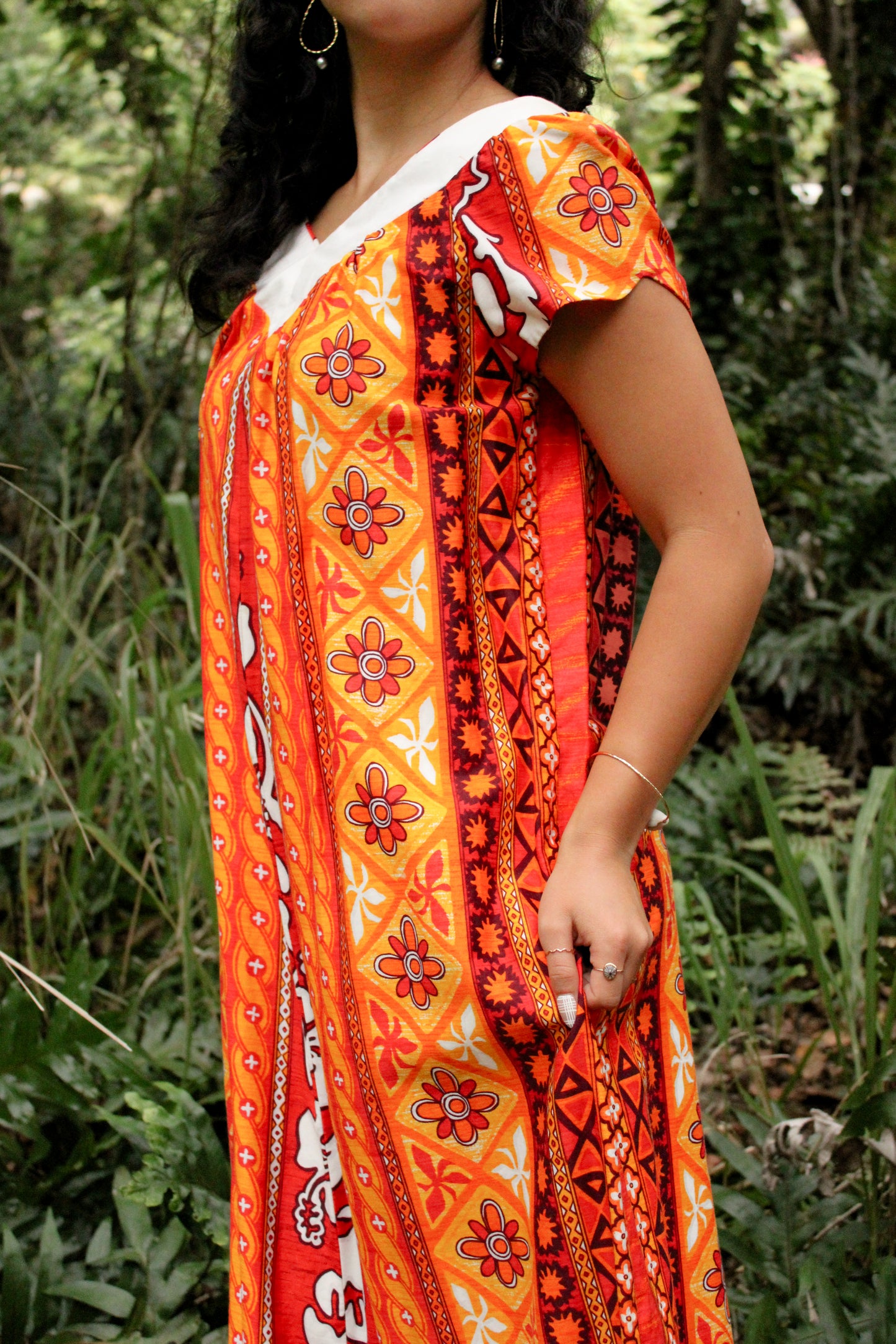 1970's Royal Hawaiian Print Muʻumuʻu