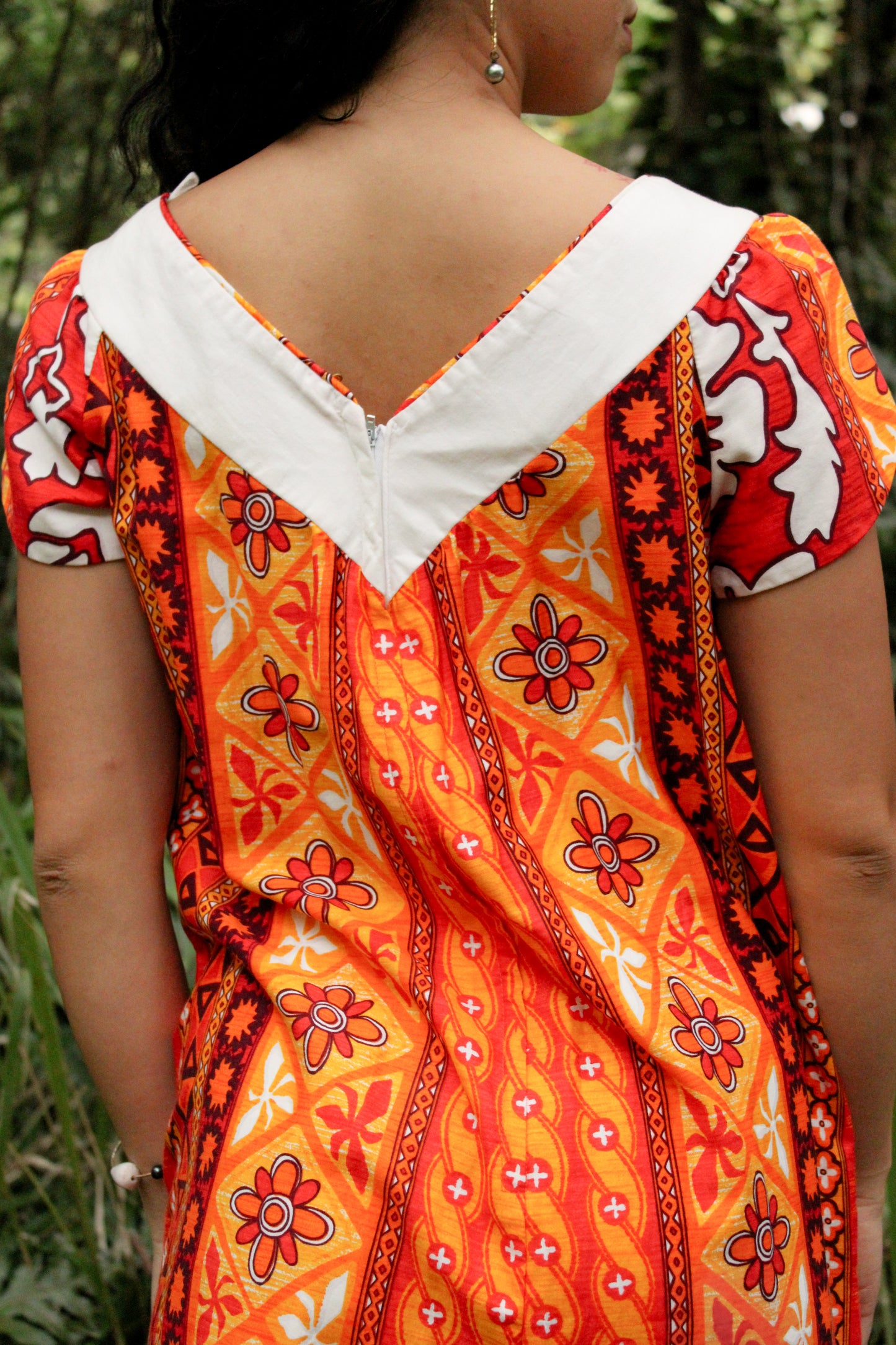 1970's Royal Hawaiian Print Muʻumuʻu