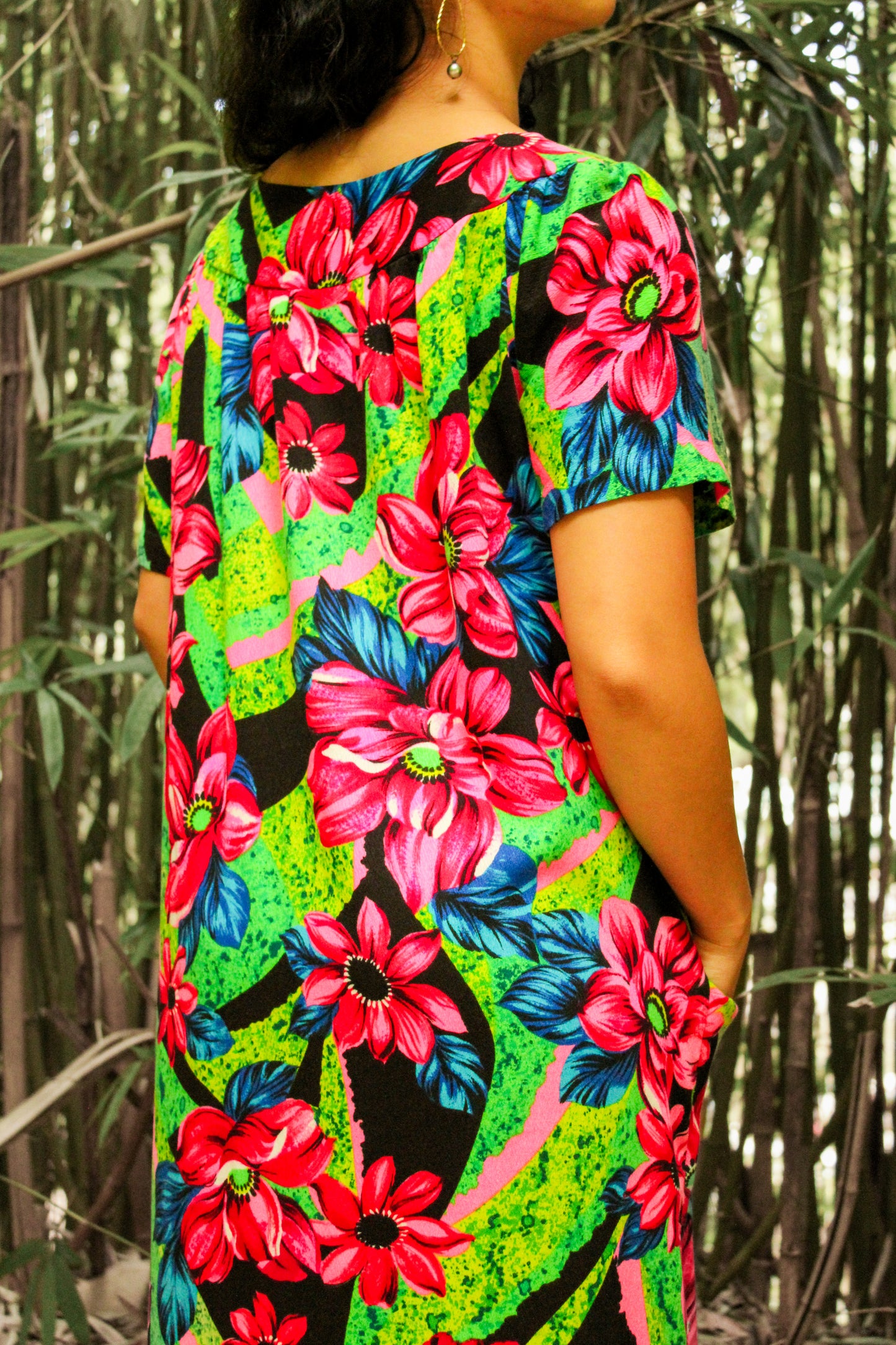 1980's Handmade Muʻumuʻu