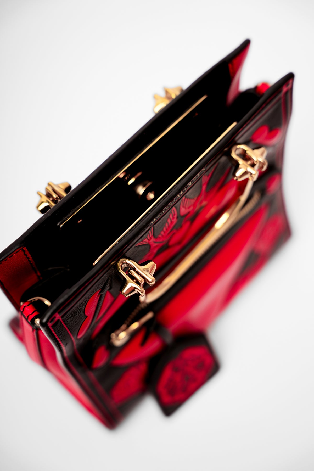 Alexander McQueen Short Story Handbag