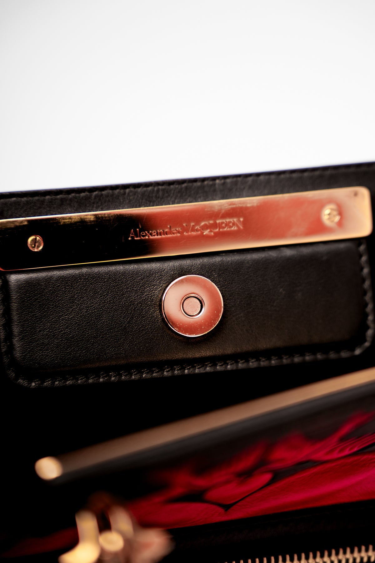 Alexander McQueen Short Story Handbag