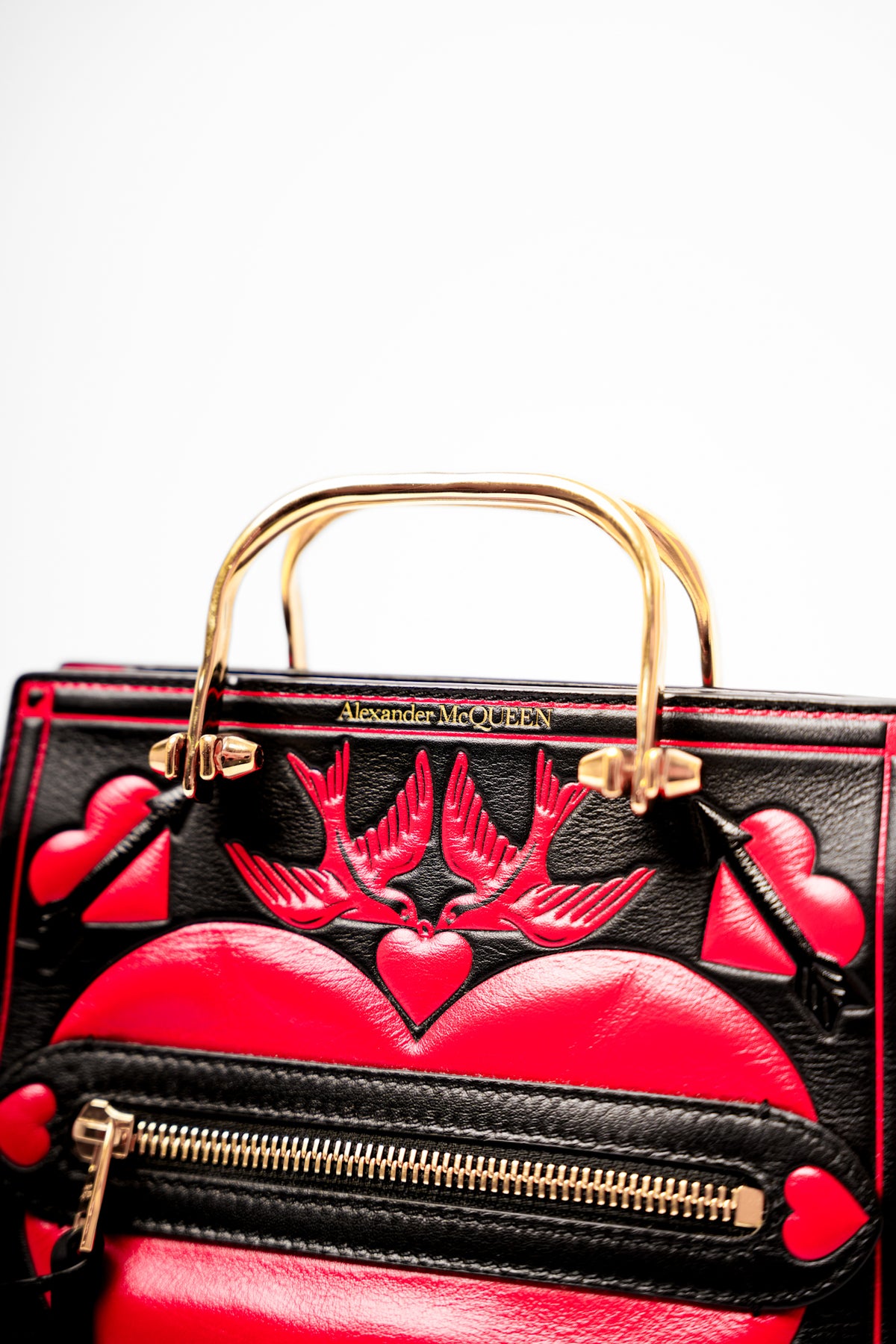 Alexander McQueen Short Story Handbag