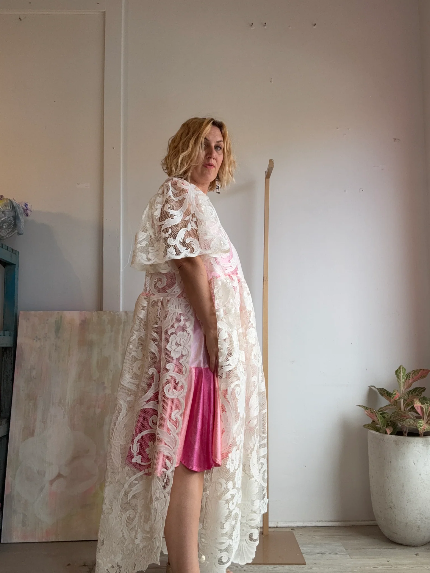 Vintage Curtain Dress