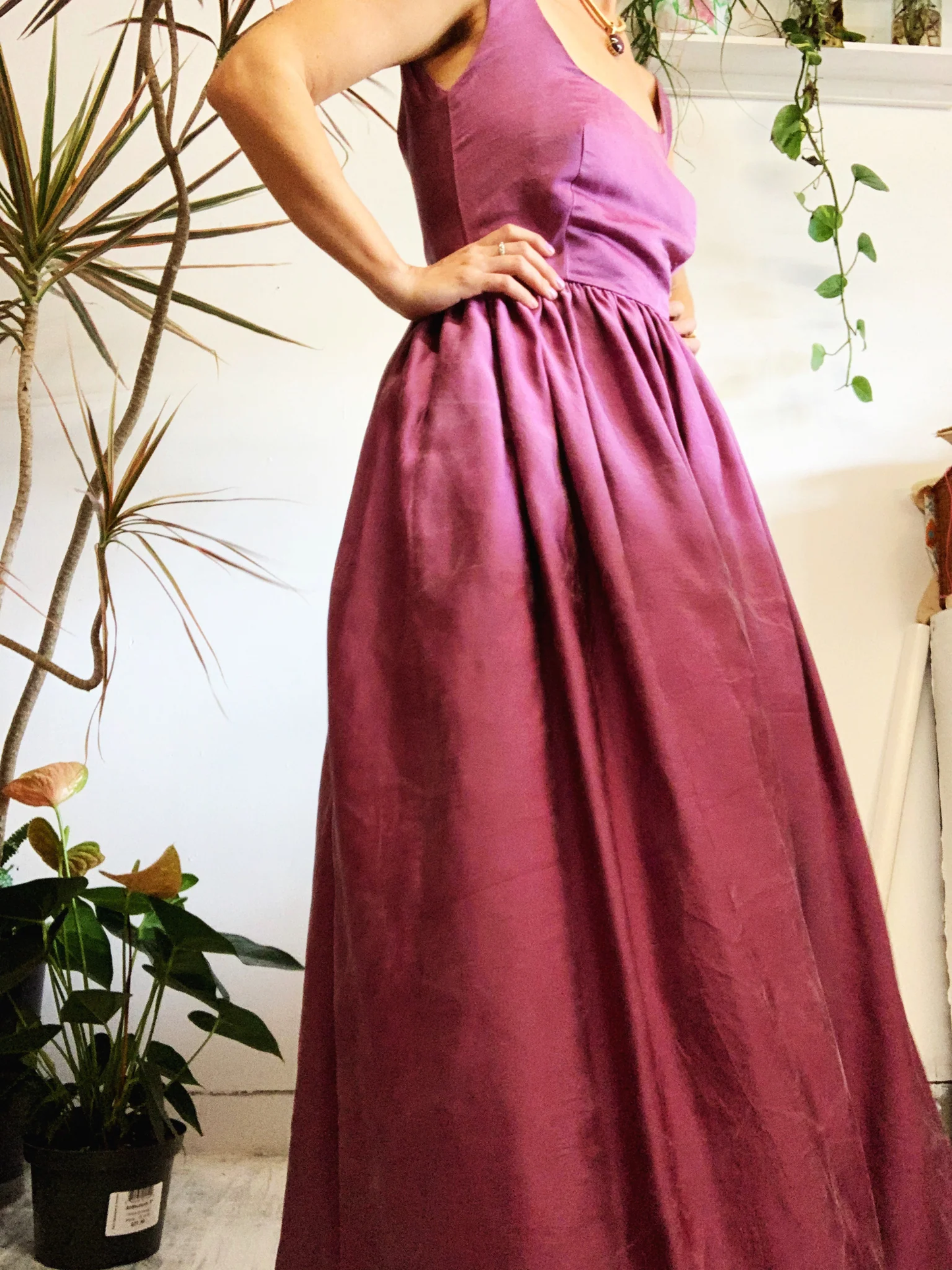 Satin Princess Dress