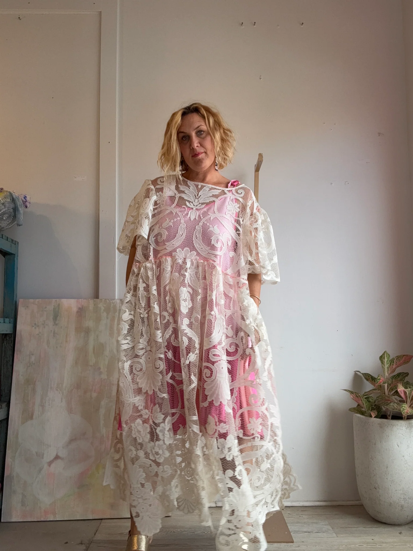 Vintage Curtain Dress