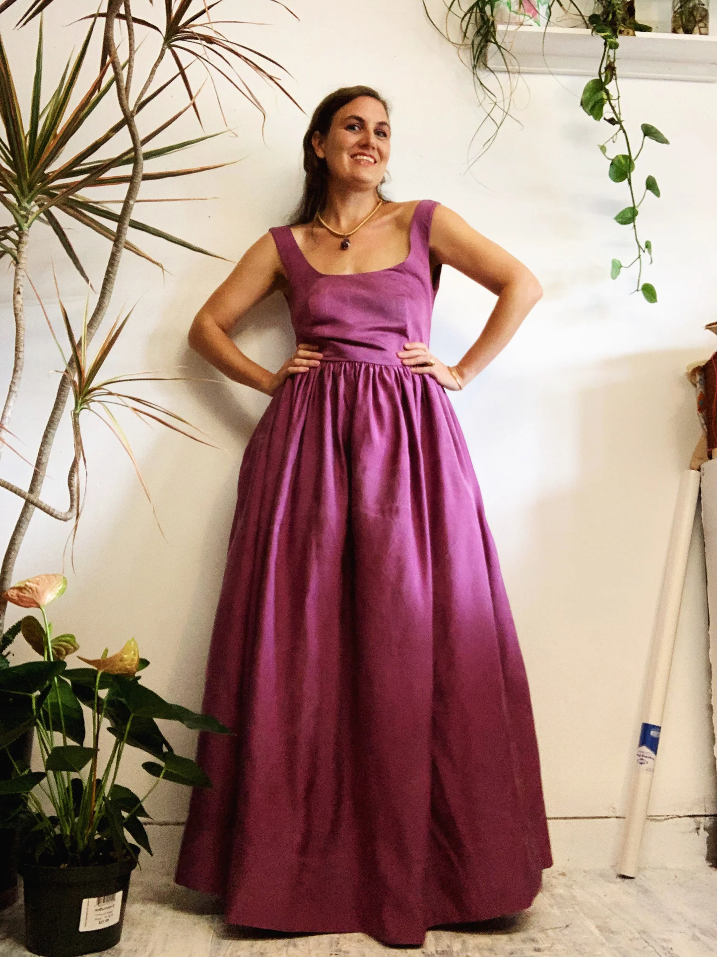 Satin Princess Dress