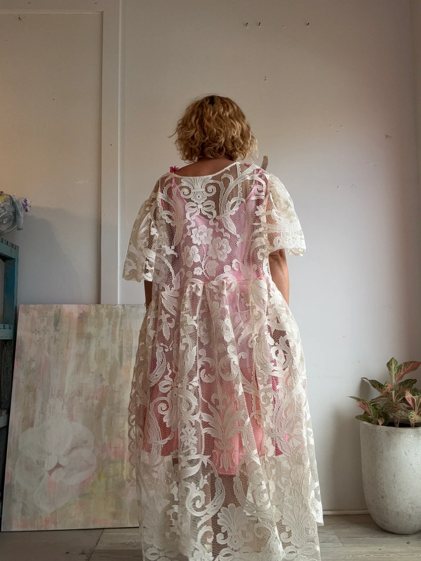 Vintage Curtain Dress